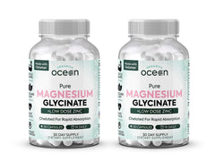 Organics Ocean bottle with easy-to-swallow capsules for daily support.