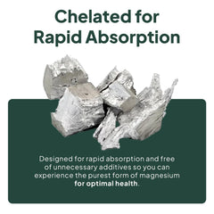 Organics Ocean Real Magnesium Citrate third-party testing label emphasizing quality.