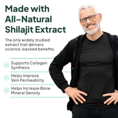 Organics Ocean Shilajit 30:1 potency bottle signals high concentration