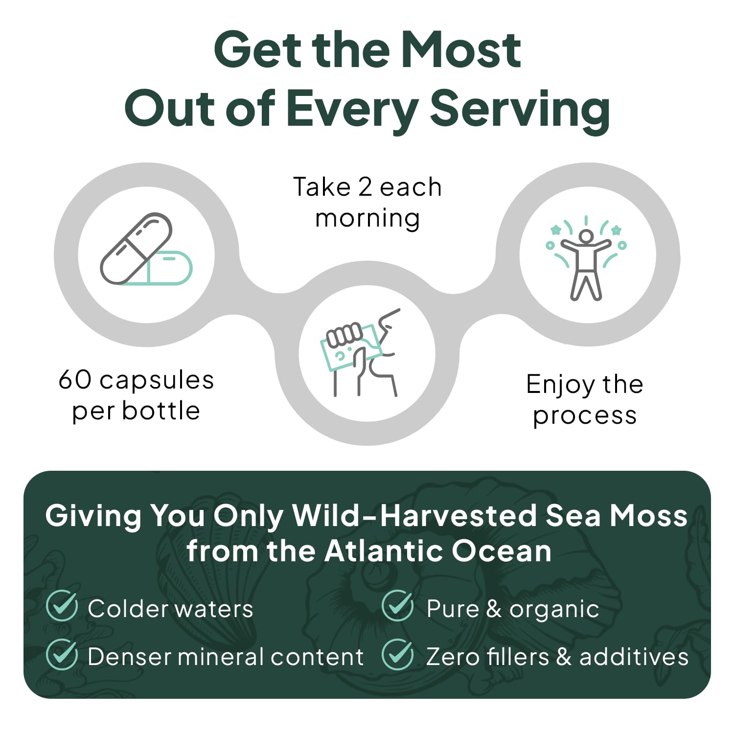 Organics Ocean vitamin D3 capsule visual, suggesting immune and energy support.