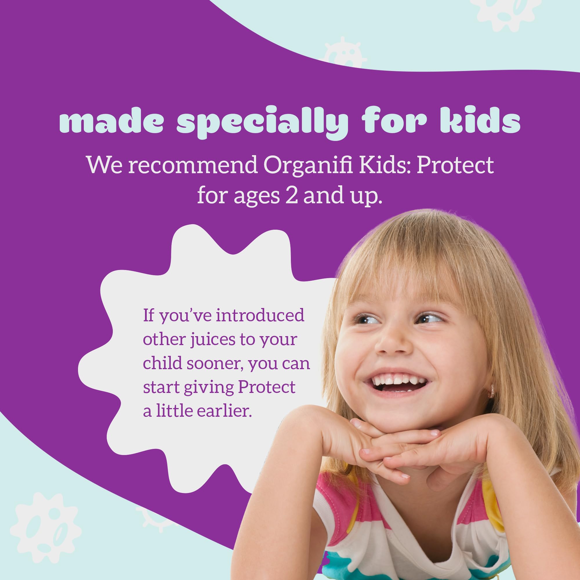Organifi Kids Protect organic, additive-free formula for daily wellness