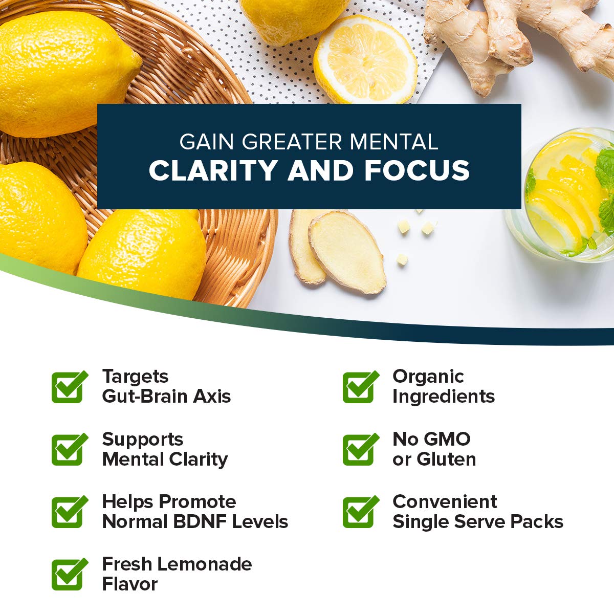 Organifi Pure Smart Packs gut-brain axis supports daily nourishment.