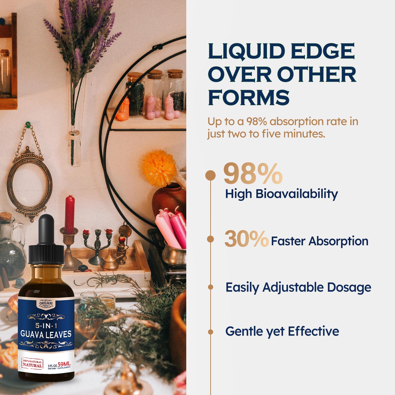 ORGANIHERBENCE ceylon cinnamon detail evokes warm wellness notes