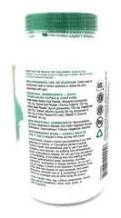 Organika Goutrin capsules close-up showing herbal blend for inflammation comfort.