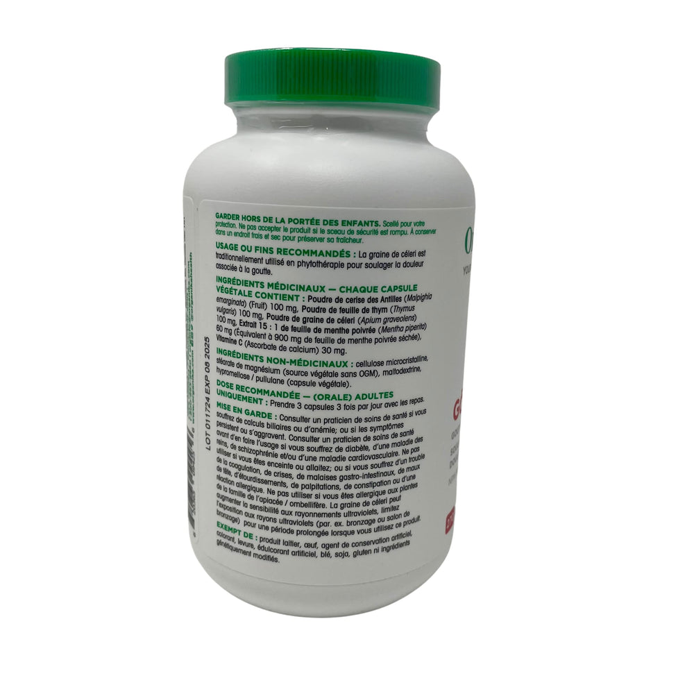 Organika Goutrin packaging box on clean surface for daily wellness routine.