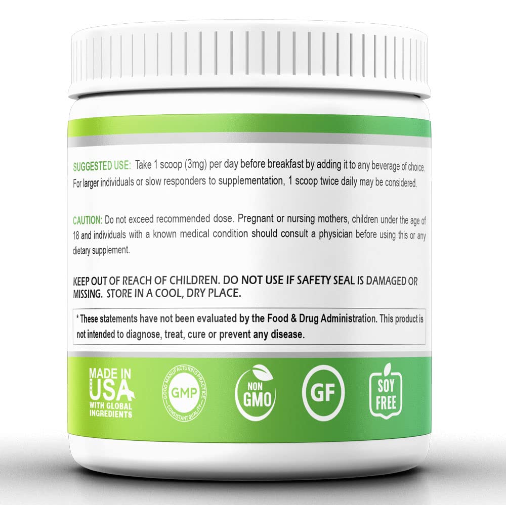Organoplex Insulin Plant Powder scoop, easy to measure daily dosage.