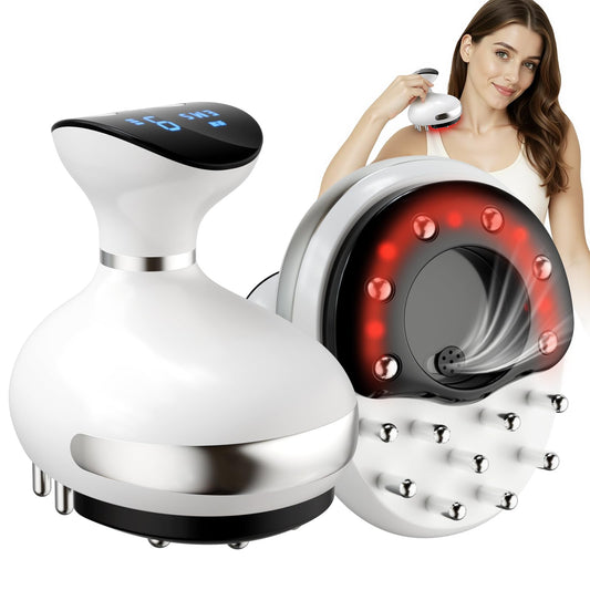ORGMASTER Electric 2-in-1 massager edge glide and suction for spa-like relaxation.
