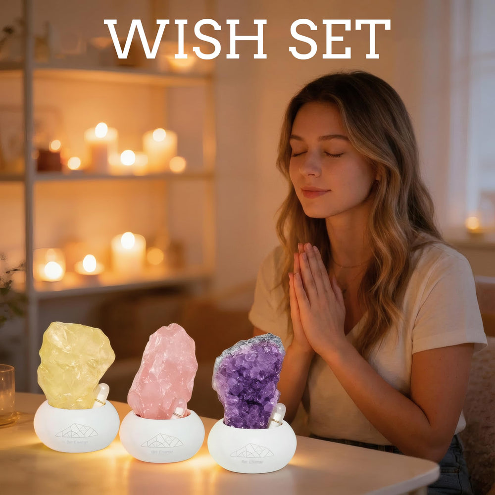 Ori Energy Amethyst Wisdom Altar Kit mini scoop for precise rituals