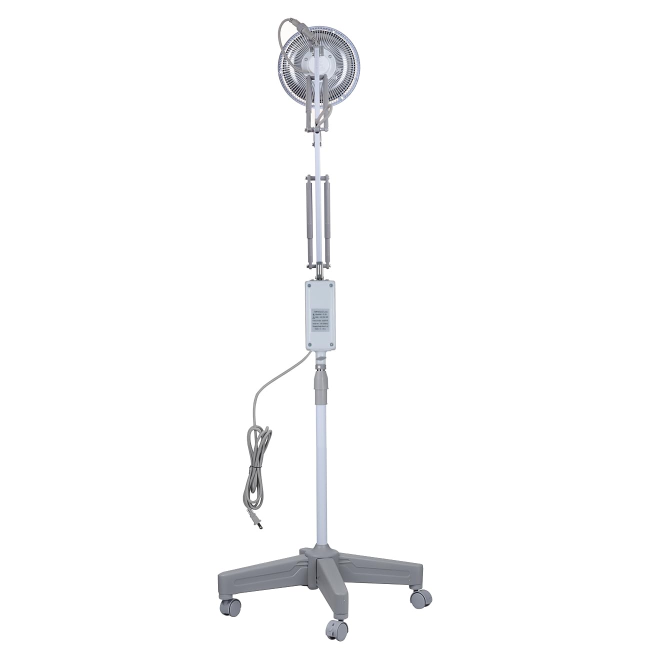 ORILAO lamp wheels with locks keep the unit in place during use