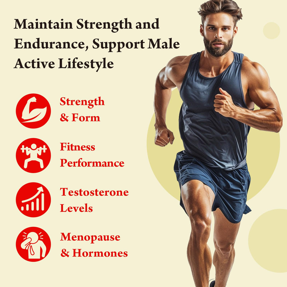 Orinthalixium DIM for Men ingredients panel highlighting DIM, Chrysin, and Black Pepper