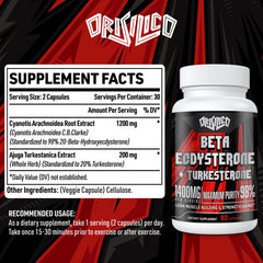 Orisilico bottle pour captures capsules ready for post-workout support and consistent training.