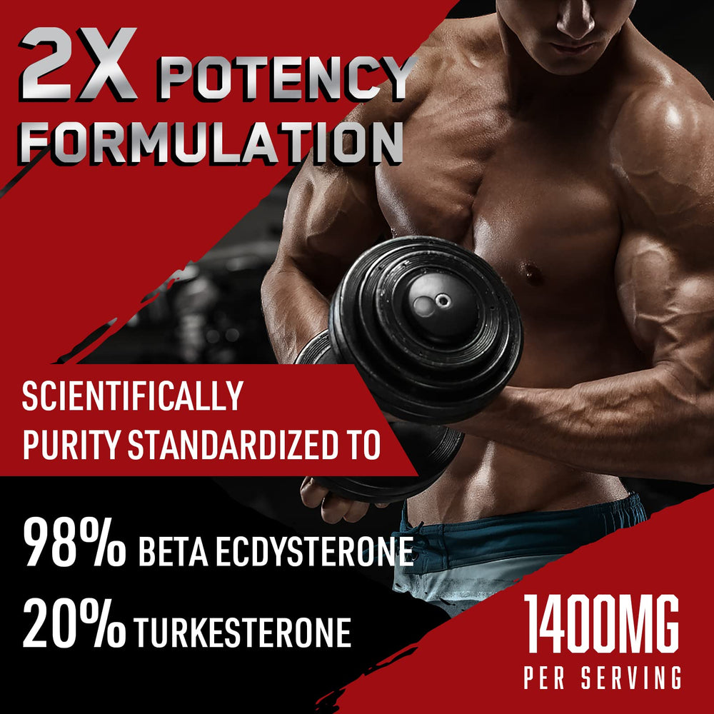 Orisilico label detail highlights 98% beta-ecdysterone and 20% turkesterone purity.