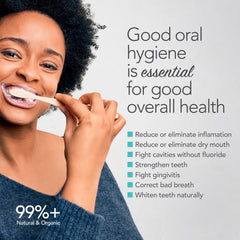 Orl alcohol-free mouthwash bottle with fresh mint, designed for gentle daily rinse