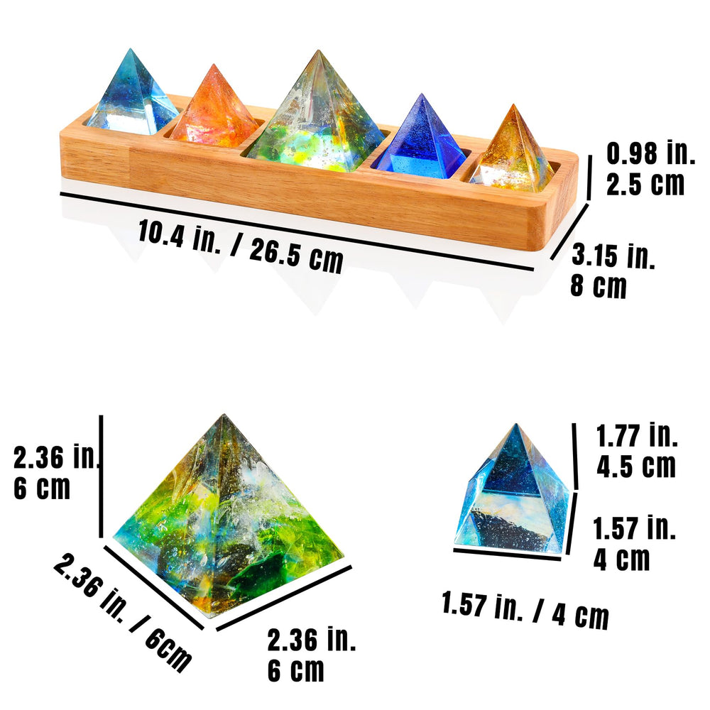 Ornalrist crystal pyramid in gift box makes a thoughtful, ready-to-share present