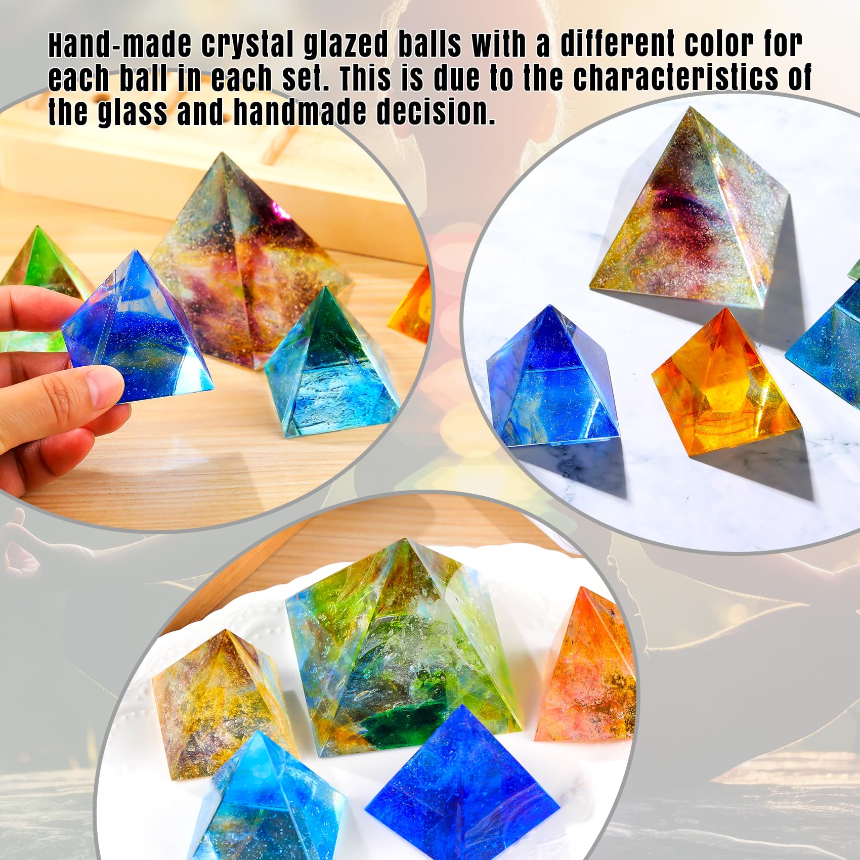 Ornalrist office decor pyramid light injects color into your workspace