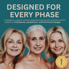 OROVANA Rejuvenate packaging highlights menopause-focused, dermatologist-tested formulation