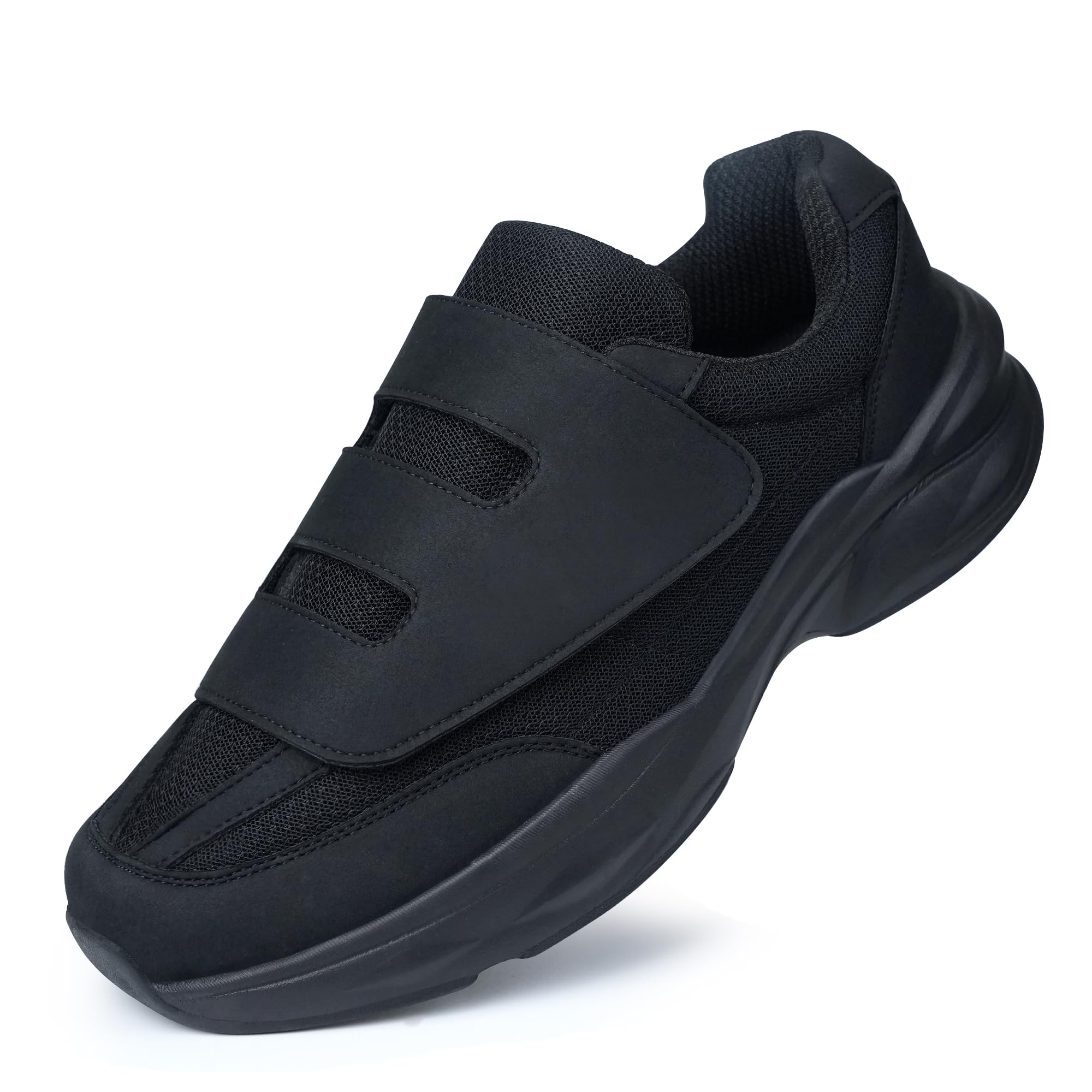 Ortho+rest men’s diabetic walking shoe with adjustable closure for a secure, customized fit.