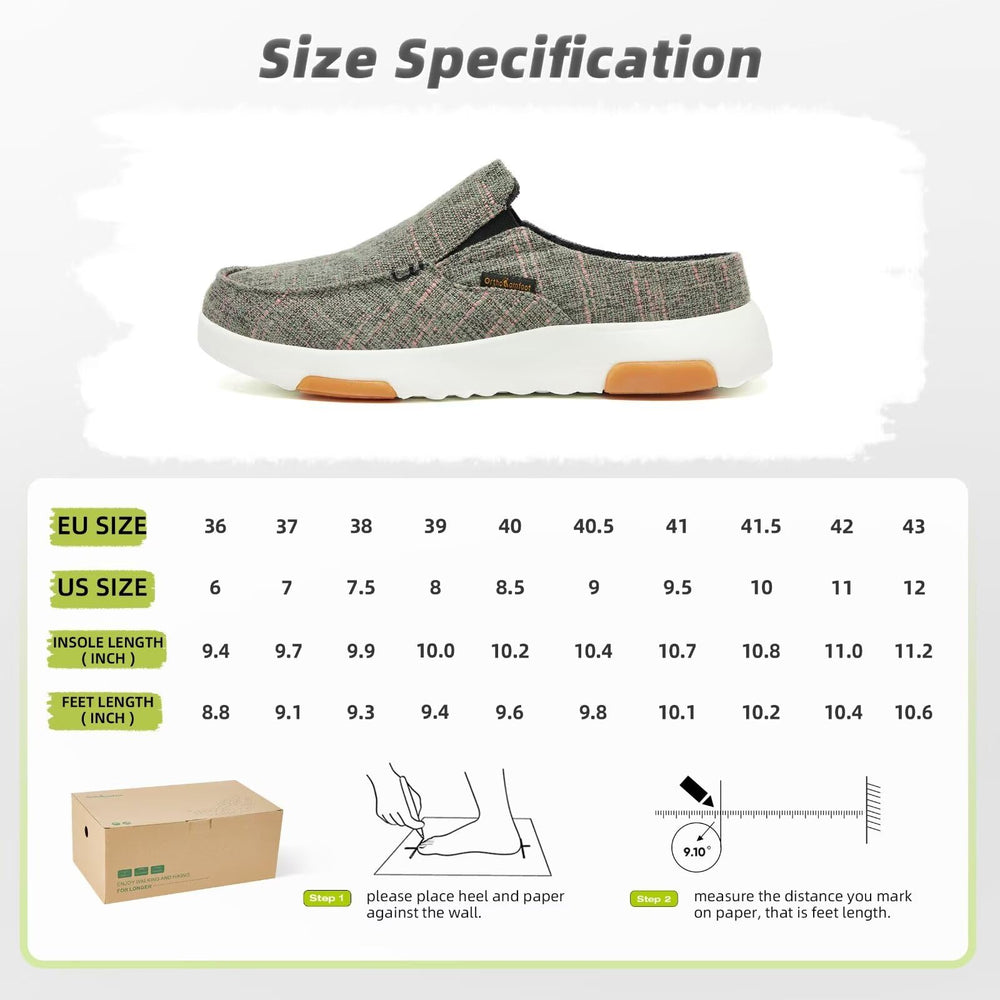 OrthoComfoot all-day-comfort walking-shoes for daily errands.