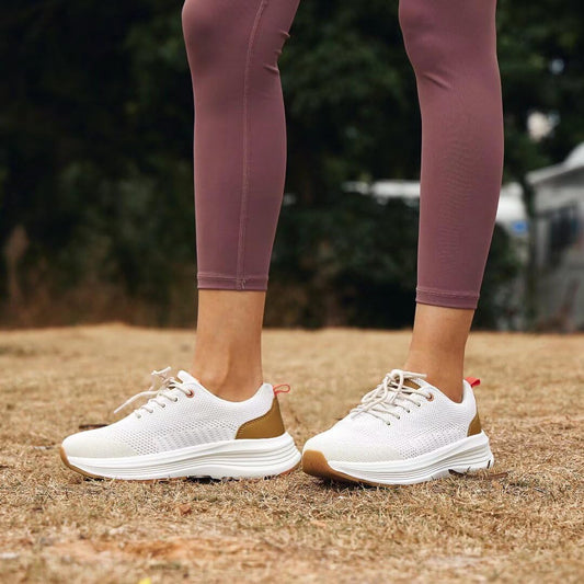 OrthoComfoot arch-support insole provides stable support during long walks