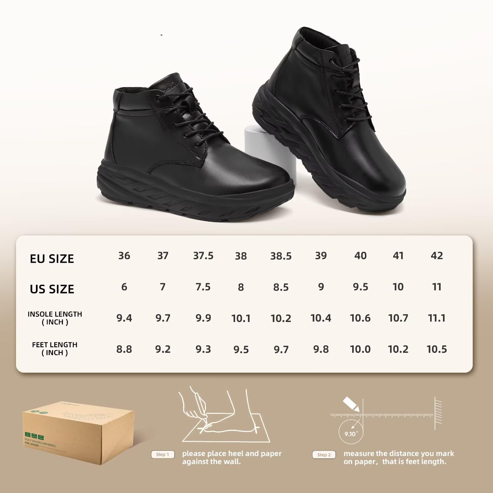 OrthoComfoot versatile winter boot pairs with leggings for a polished casual look.