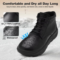 OrthoComfoot durable rubber outsole offers strong grip on snow and ice.