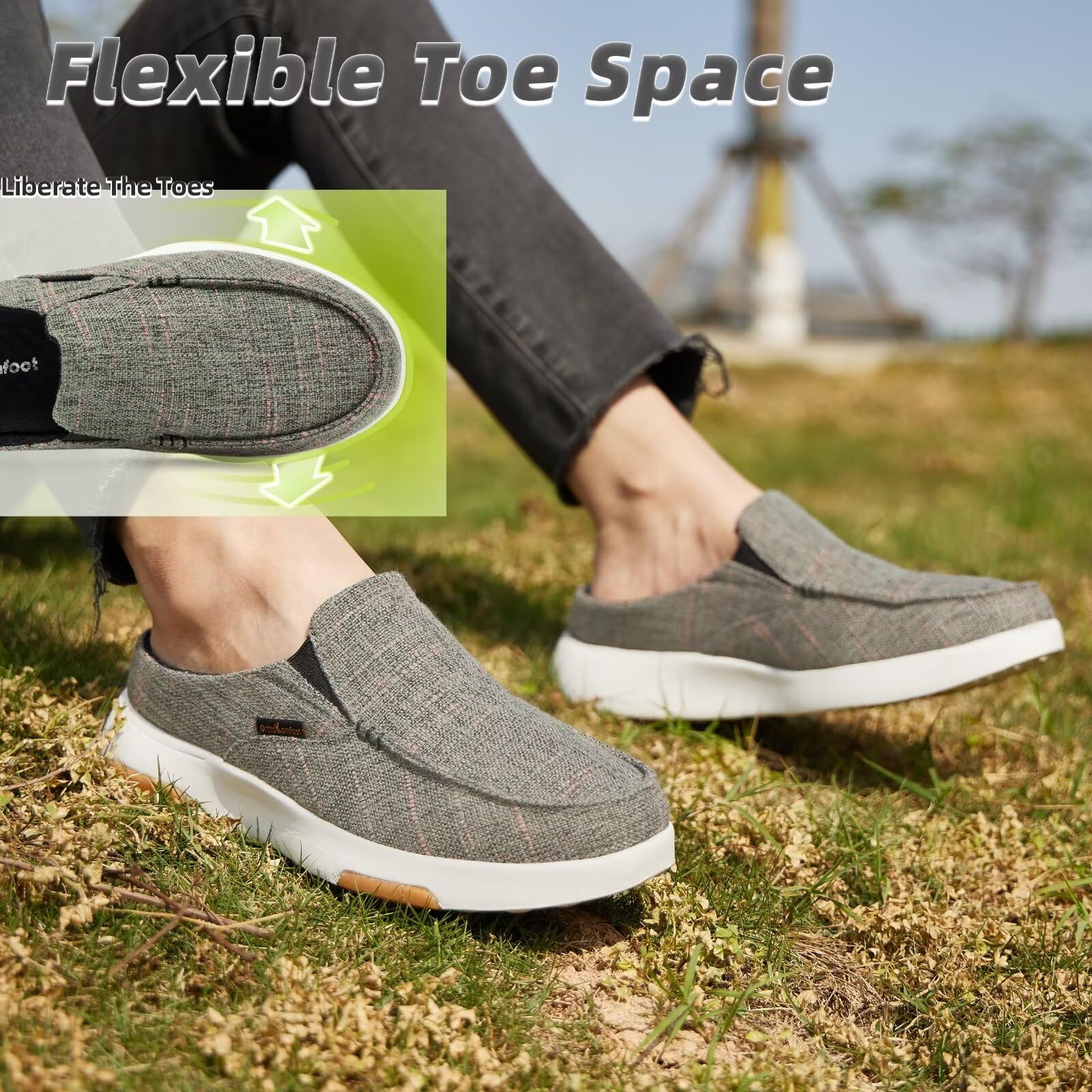 OrthoComfoot massaging-gel-waves cushion every step.
