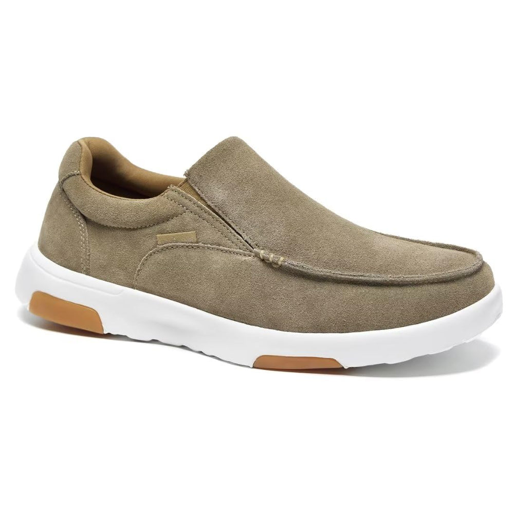 OrthoComfoot men slip on loafer with arch support for all day comfort