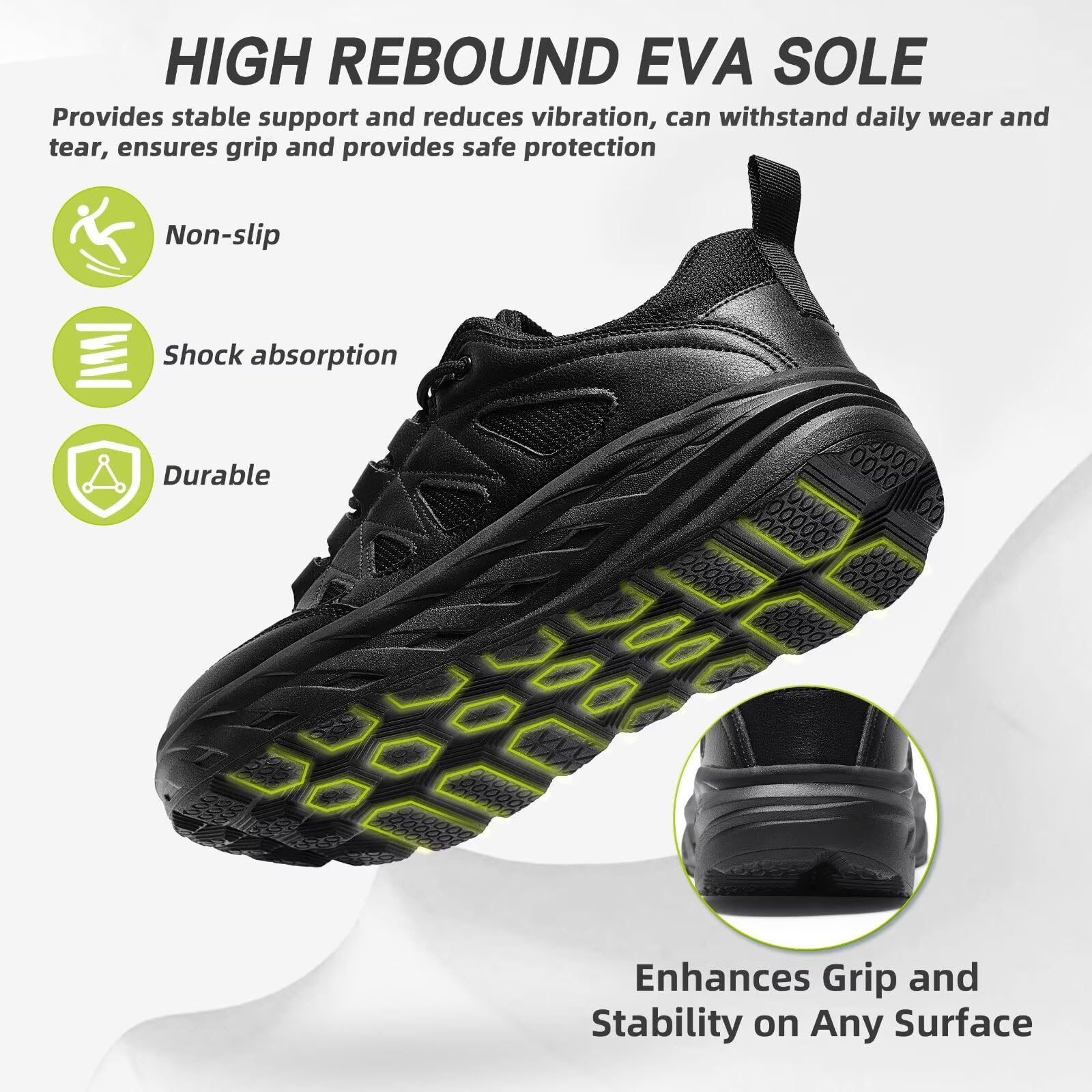 OrthoComfoot travel-comfort design supports feet during trips and commutes.