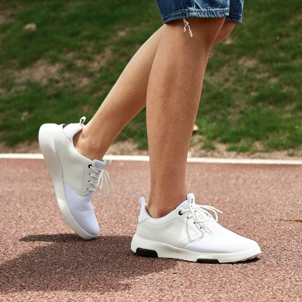 OrthoComfoot lace design focusing on secure adjustable fit.