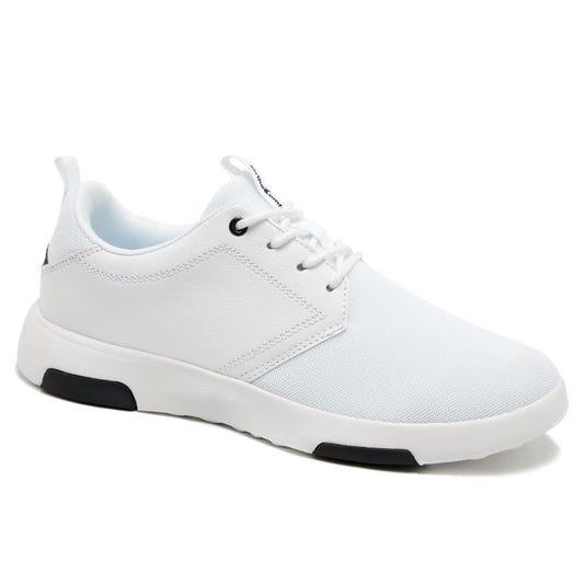 OrthoComfoot sneakers side view showing supportive arch and stable heel fit.