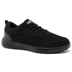 OrthoComfoot mens orthopedic walking shoes front view with arch support for daily comfort