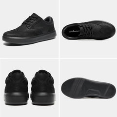 OrthoComfoot classic lace-up design ensures a secure, adjustable fit.