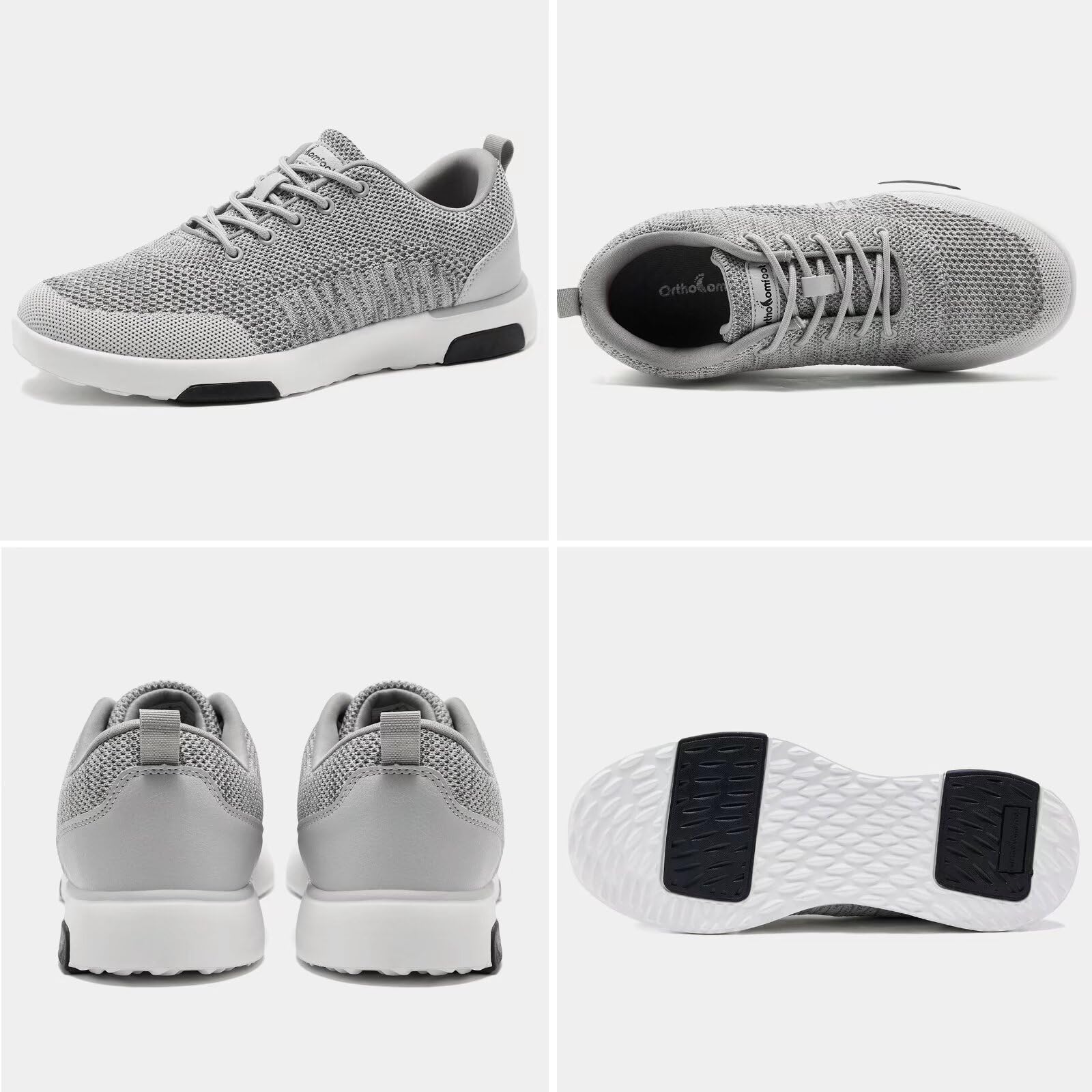 OrthoComfoot mesh-upper sneaker breathable upper for cool wear