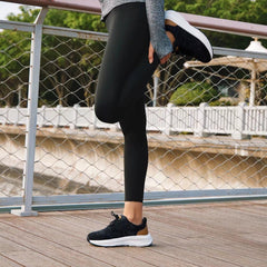 OrthoComfoot non-slip feature close-up emphasizes safety on slick surfaces
