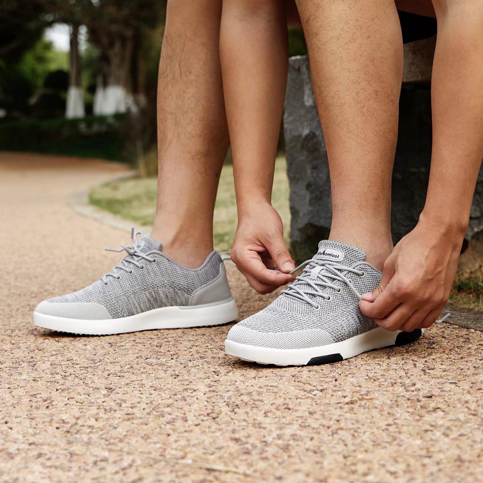 OrthoComfoot non-slip-sole enhances safety during walking and travel