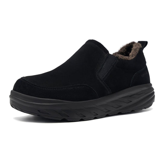 OrthoComfoot women's loafers top view showing wide toe box for toe spread