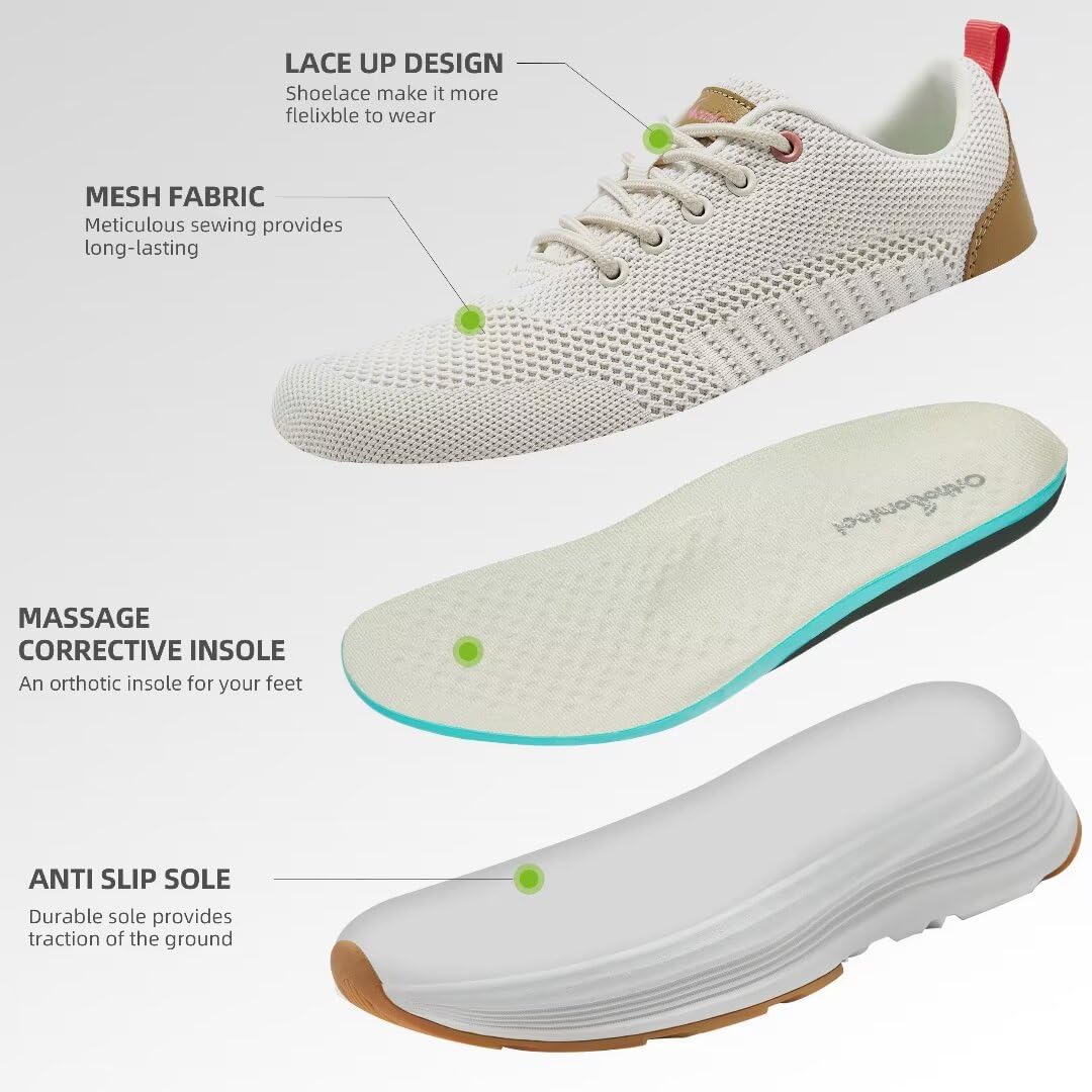 OrthoComfoot lace-up design allows adjustable, snug fit