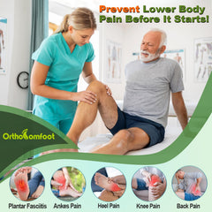 OrthoComfoot work boot insoles provide durable support for long shifts