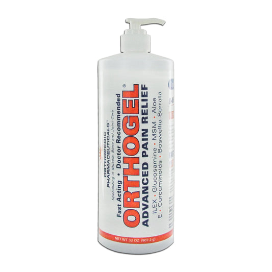 Orthogel cold therapy pump bottle for fast, targeted relief from minor pains.