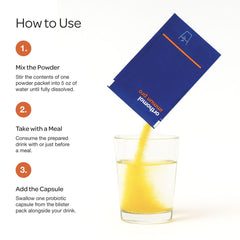 Orthomol Immun Pro packaging displaying vitamins and minerals for balanced nutrition.