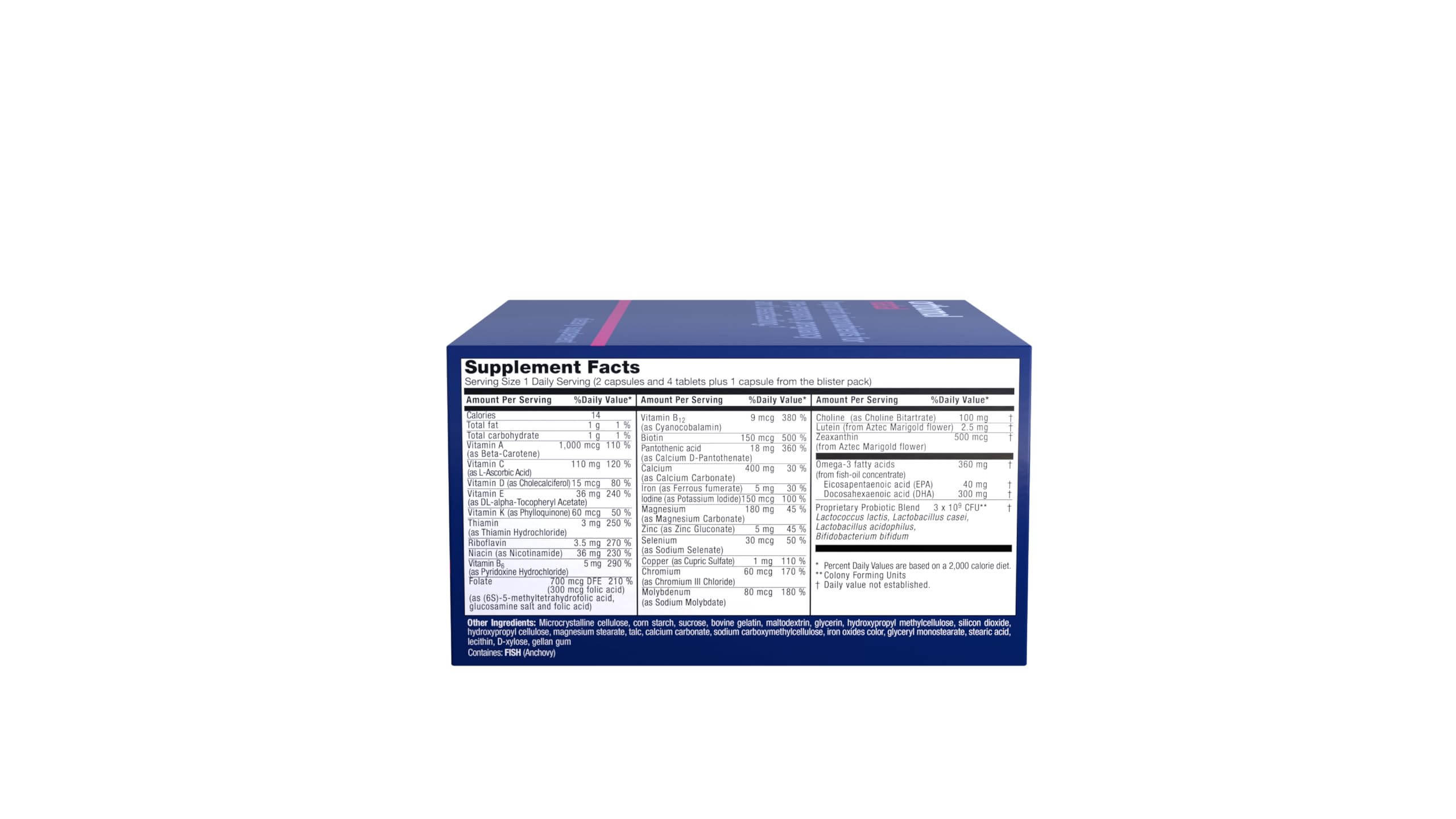 Orthomol Natal 30-day supply graphic emphasizing a full month of daily use