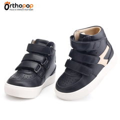 Orthopop Velcro closure design for easy on/off and secure fit.