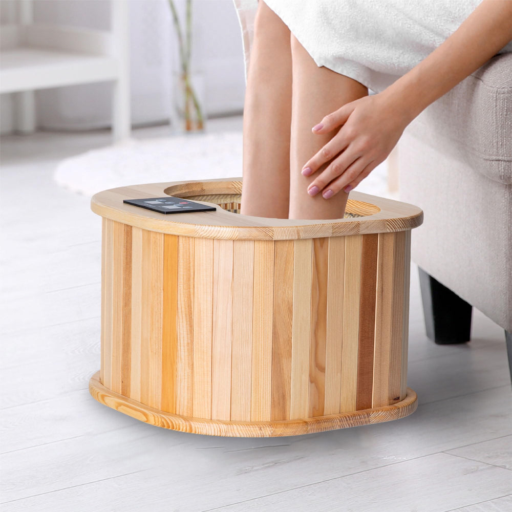 Osaki OS-F2 foot sauna heating stone visual for soothing foot warmth.