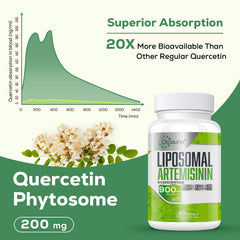 Blend of turmeric, black pepper, and green tea shows holistic plant support.