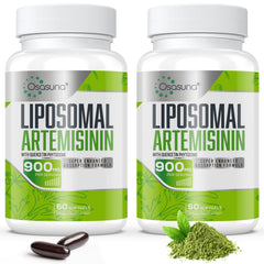 Osasuna liposomal artemisinin bottle showcases enhanced absorption for daily wellness.