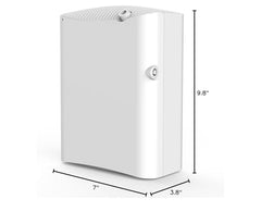 OscentPro diffuser close-up shows quiet operation and safe diffusion.