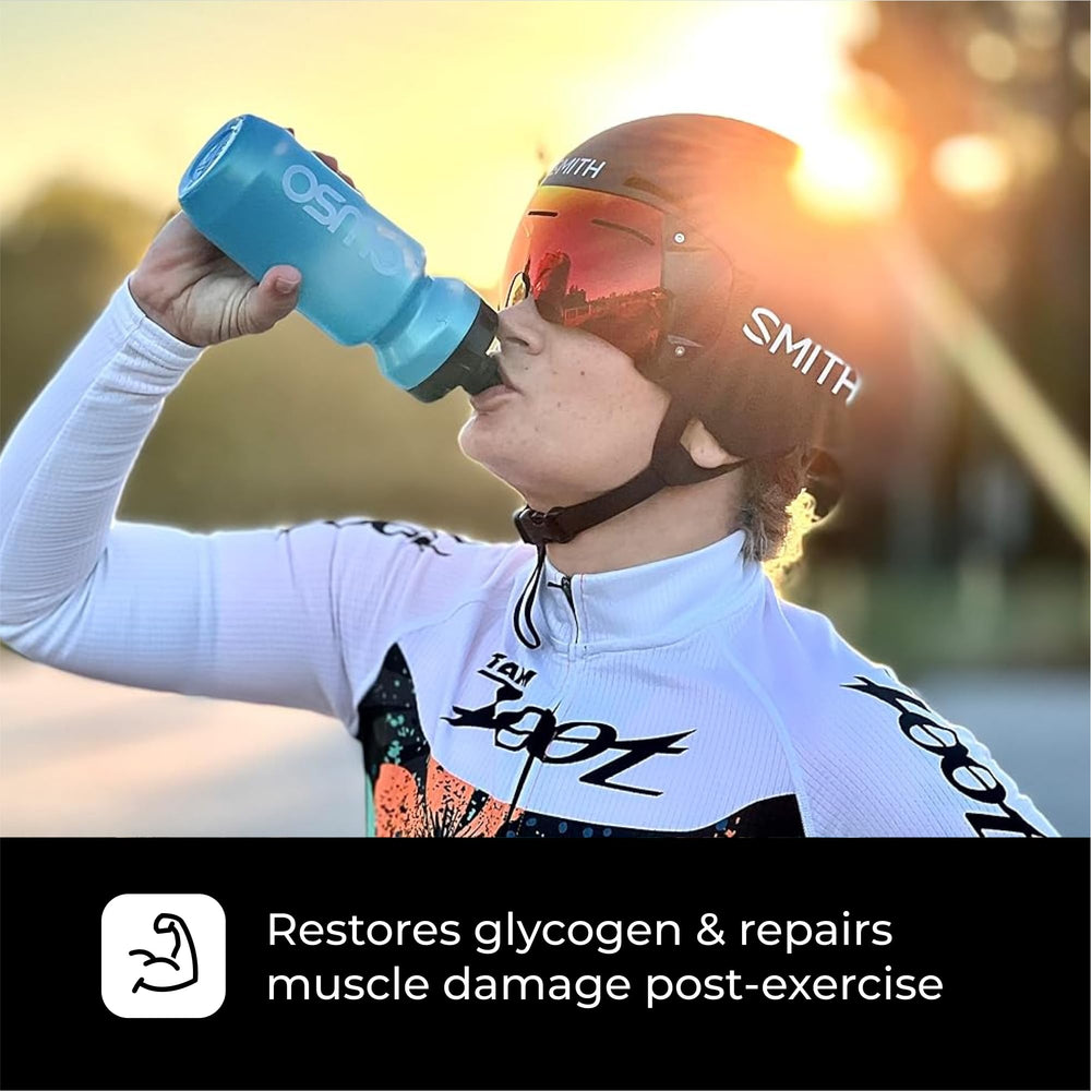 Osmo Rapid Recovery ingredients panel on bottle highlighting natural options