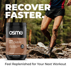 Osmo Rapid Recovery post-workout bag setup shows convenient recovery on the go.
