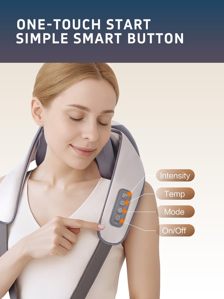 OSMING massager with removable cover keeps it clean for family use