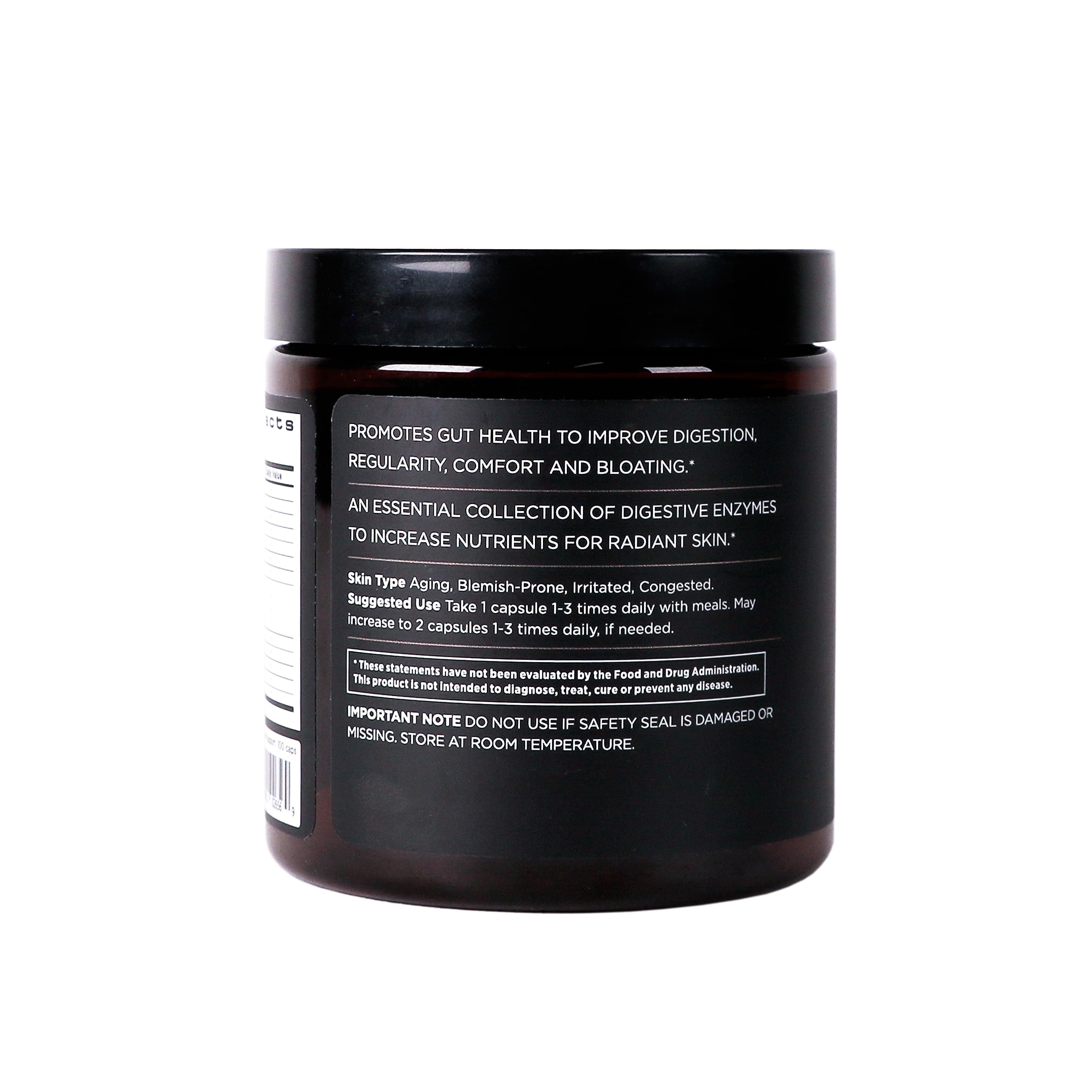 OSMOSIS Digestive Support Enzyme gluten-free badge signals a diet-friendly formula.